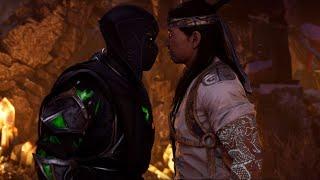 Noob Saibot Challenges Liu Kang - Mortal Kombat 1 Khaos Reigns Ending