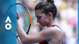 Simona Halep v Angelique Kerber match highlights (SF) | Australian Open 2018