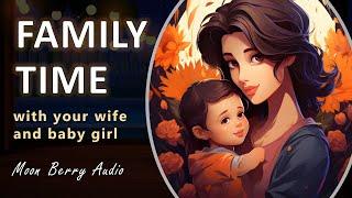 Holding Your Wife and Baby Under the Stars (Family-Oriented (F4M) Audio GF RP Roleplay ASMR