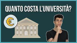 Quanto costa l'università? 