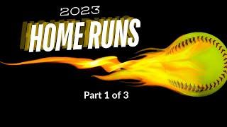2023 Home Runs (1 of 3)