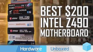 Intel Z490 Motherboard VRM Temp Test, Sub $200 Roundup