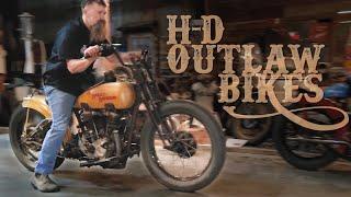 H-D Outlaw Bikes