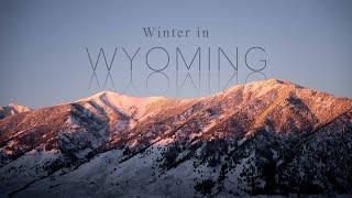 WINTER IN WYOMING - Cinematic Travel Film | Sony A7 IV