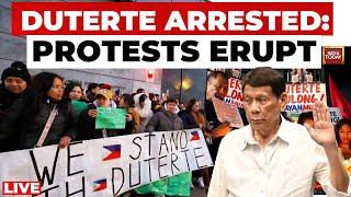 Duterte News LIVE: Ex-Philippine Prez Rodrigo Duterte Arrested | Protest Erupts | Philippine News