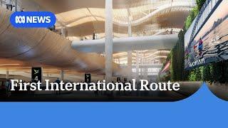 Western Sydney airport confirms first international route | ABC News