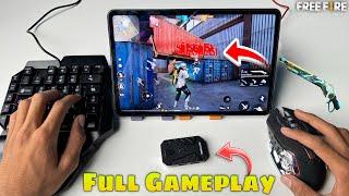 in tablet free fire gameplay connect keyboard and mouse gaming lika a pc (computer)