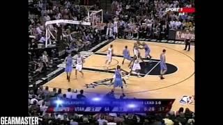 Carlos Boozer - 33 pts, 15 reb vs Spurs Full Highlights (2007 WCF GM2) (2007.05.22)