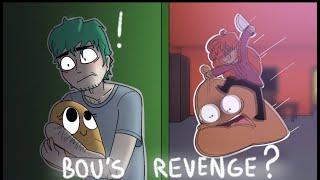 BOU'S REVENGE? Animation - Pou game - Jhonny and Nathan- Doors And Roblox