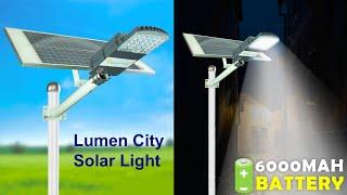 How To Install Solar Light at Home/ Lumen City 25W Solar Street Light