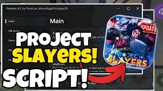 Project Slayers SCRIPT - Instant Level, Auto Dugeon & Auto Farm! (Mobile & PC) 2025! Roblox
