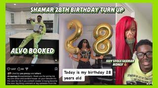 Shamar’s 28th Birthday: No Turn-Up? Alvo Booked & Busy with Izzy + Messy Doll Spills Tea!