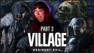 SURROUNDED & CHASED ft. Moreau Boss Fight | Resident Evil Village Part 3