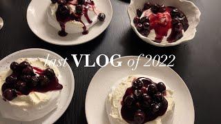 LAST VLOG of 2022 | Pavlova Rezept, Make-Up Routine, Serien, Silvester | Dezember Vlog | Nisi