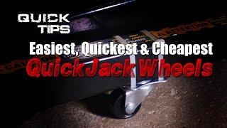 Cheap & Easy DIY QuickJack Wheels