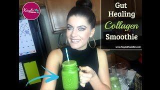 Gut Healing Collagen Smoothie for Weight Loss & Digestion | Healthy Smoothie Recipes