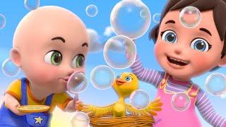 Pop The Bubbles | wheels on the bus | Play Outside Bubbles Song | Nursery rhymes & kids song #shorts