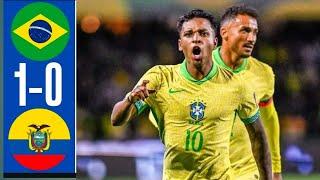 brazil vs ecuador 1-0 | all goals & highlight 2024 |#brazil #highlights #ecuador