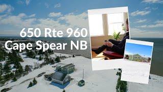 New Brunswick Ocean front living at 650 Rte 960  Cape Spear NB