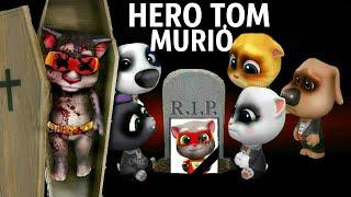 TALKING HERO TOM MURIÓ  - My Talking Tom Friends - AMONG US - R.I.P HERO TOM