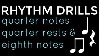 Rhythm Clap Along: Level 2 ~ Quarter Notes, Quarter Rests & Eighth Notes