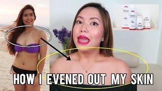 HOW I EVENED OUT MY SKIN (Snow Skin Whitening) - saytioco