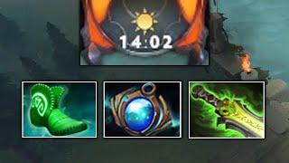 After watched Topson Techies I think I have a better farm - He didn't have this items at 14mins