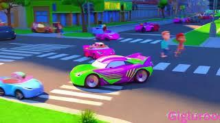 Tiny Car Adventure | Car Songs for Kids | Little Car Rhyme | drive the car|