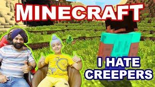 Minecraft - I Hate Creepers | RS 1313 Gamerz | Ramneek Singh 1313