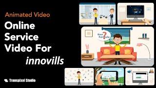 Explainer video  | online service  | Inovills.com | By Transpixel Studio