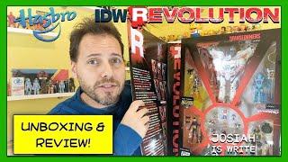 Hasbro Unboxing the IDW Revolution: Exclusive - Geek Culture Explained