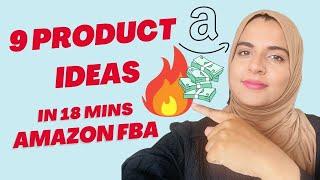 Start Your Small Business TODAY on Amazon FBA - 9 Winning Product Ideas in just 18 mins