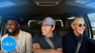 Ellen, tWitch, and Andy Take the Talk Show on to Road