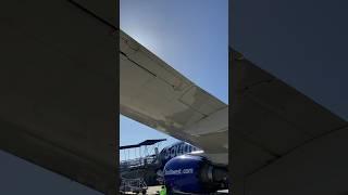 Walking under the plane at Long Beach Airport!! #plane #aviation #737max #southwest #flight #boeing