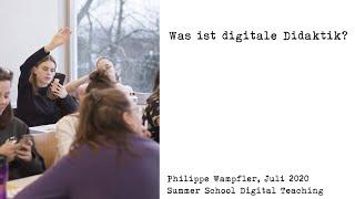 Was ist digitale Didaktik?