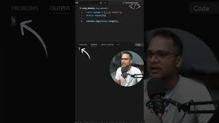 ️JavaScript Delete| Array Delete in JavaScript Interview Question |  #coding #codewithkg