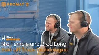 Nic Temple and Brad Long of Yale Lift Truck Technologies at Promat 2023