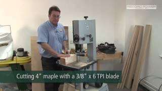 An Overview and Demonstration of Record Power's BS300E Premium 12" Bandsaw