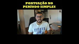 Pontuação no período simples