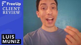 FreeUp Review by Luis Muniz - How FreeUp Became His Go-To Platform for Expert Freelancers