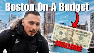 Boston On A Budget - $20 CHALLENGE!