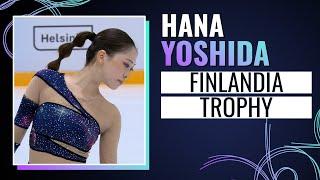 Hana YOSHIDA (JPN) | Women Free Skating | Finlandia Trophy 2024 | #gpfigure