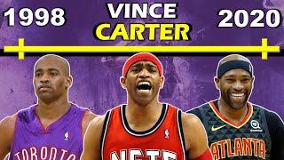 Timeline of VINCE CARTER'S CAREER | Vinsanity | Half Man, Half Amazing | Air Canada