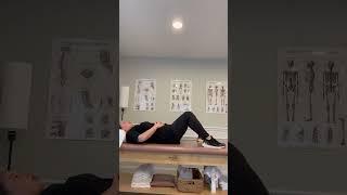 Posterior Pelvic Tilt With Bridge