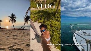 Life as a Marine Biologist (Field Work Prep + Travel + Research)