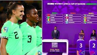 Super Falcons Women's AFCON draw (WAFCON 2025)