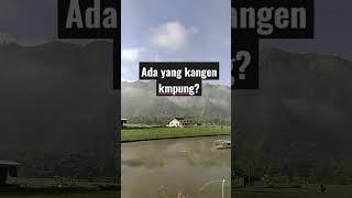 suasana pedesaan yang bikin kangen #desasejuk #kampungindah #gunung #pemandanganindah