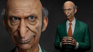 3D Model of Mr. Burns(Real time)