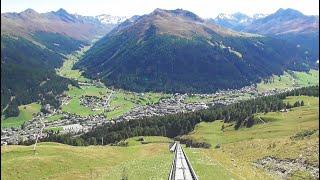 Funicular Davos Parsenn, first section (Sept 2021) (3)