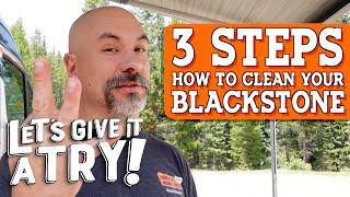 How to Clean a Blackstone Griddle | Let's Give It A Try | Blackstone Griddles
